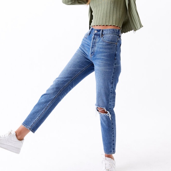 Medium Ultra High Waisted Slim Fit Jeans - Picture 1 of 8